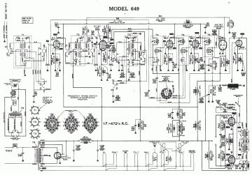 Atwater Kent 649 schematic circuit diagram